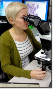 WSLH Cytology Lab Manager Erin McCarthy