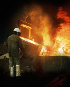 Foundry workman