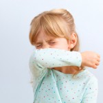 girl coughing