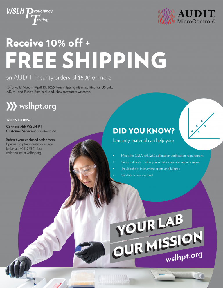 2020.AuditFlyer Wisconsin State Laboratory of Hygiene