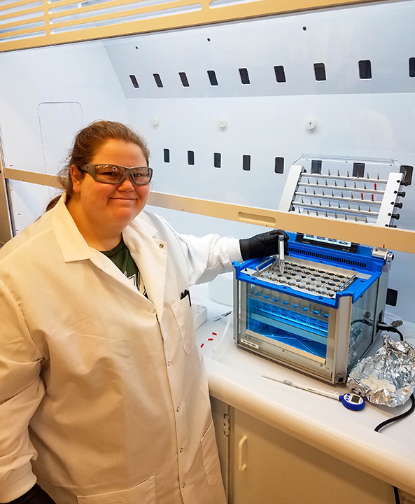 APHL Fellow Never Saw Herself Working in a Lab And Now It’s Where She